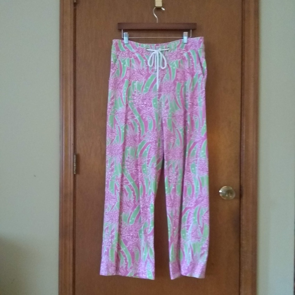 Lilly Pulitzer "Lionfish" palazzo pants